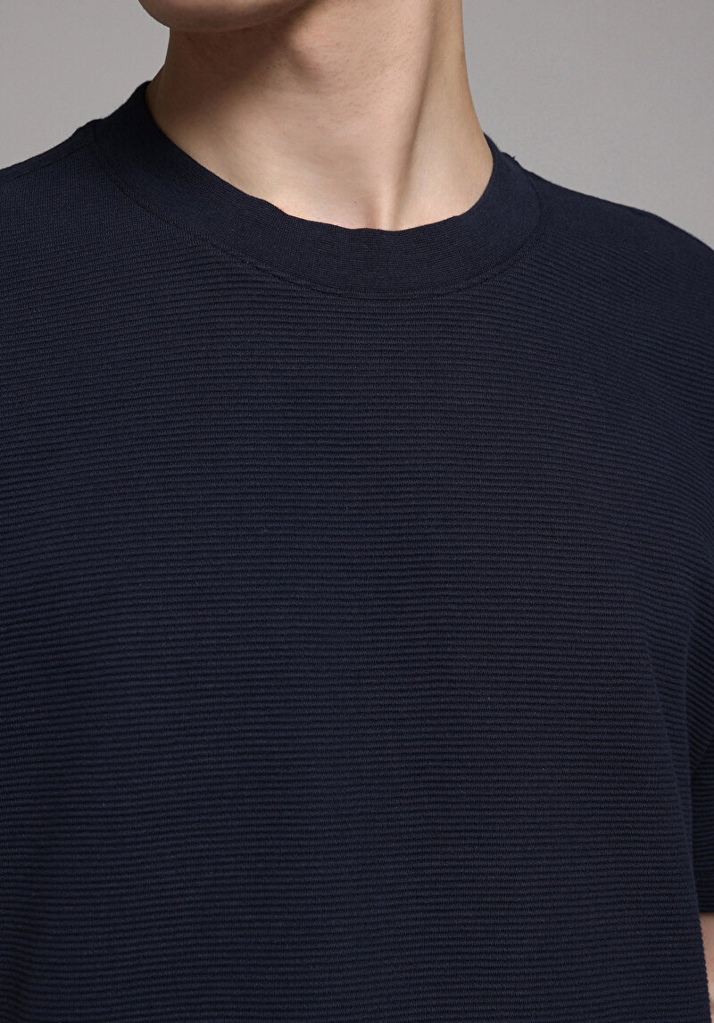 Зображення Футболка З Коротким Рукавом Чоловіча Синя