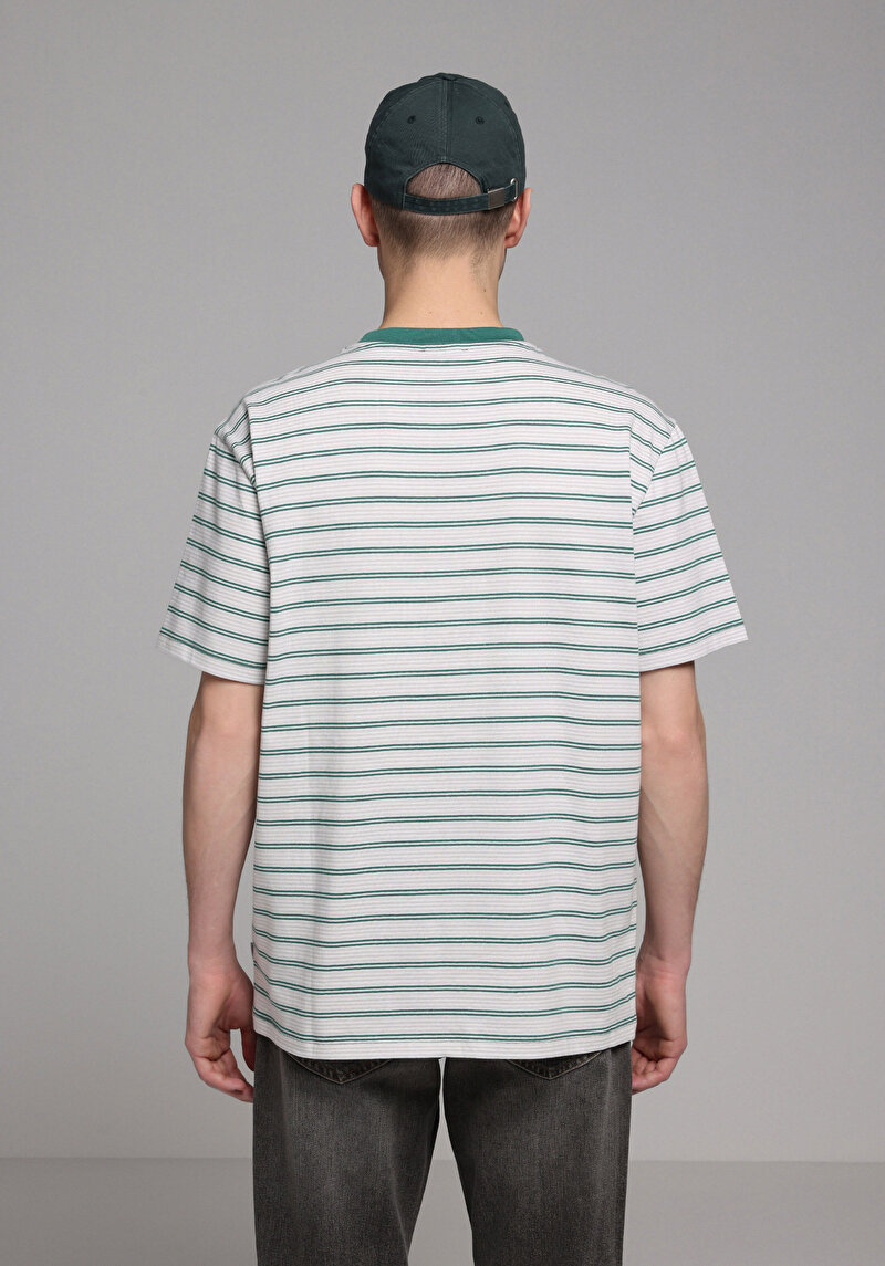 Зображення Футболка З Коротким Рукавом Чоловіча Зелена