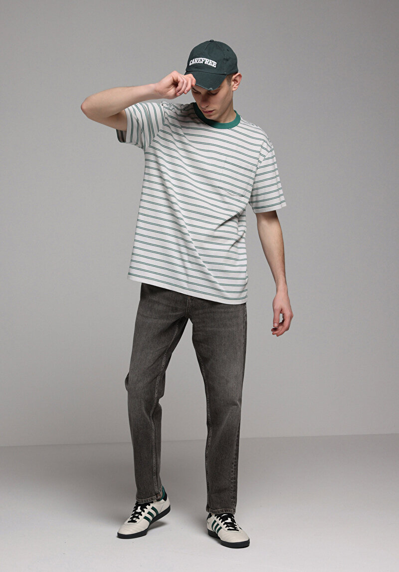 Зображення Футболка З Коротким Рукавом Чоловіча Зелена