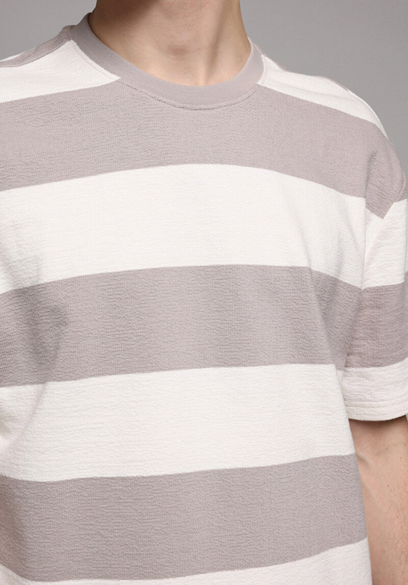 Зображення Футболка З Коротким Рукавом Чоловіча Сіра