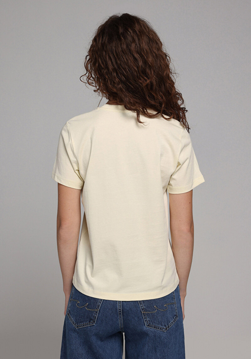 Показати інформацію про Футболка З Коротким Рукавом Жіноча Жовта  Cl1078894