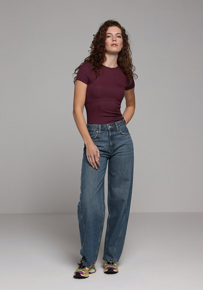 Показати інформацію про Футболка З Коротким Рукавом Жіноча Фіолетова  Cl1068560