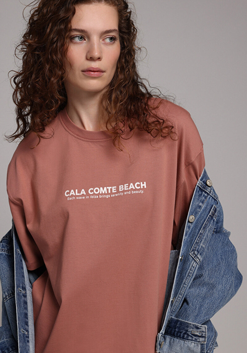 Зображення Футболка З Коротким Рукавом Жіноча Рожева