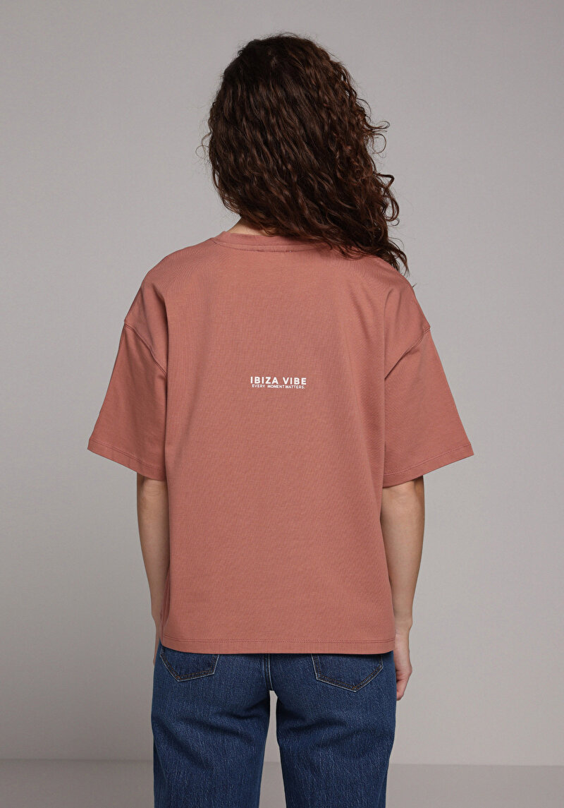 Зображення Футболка З Коротким Рукавом Жіноча Рожева