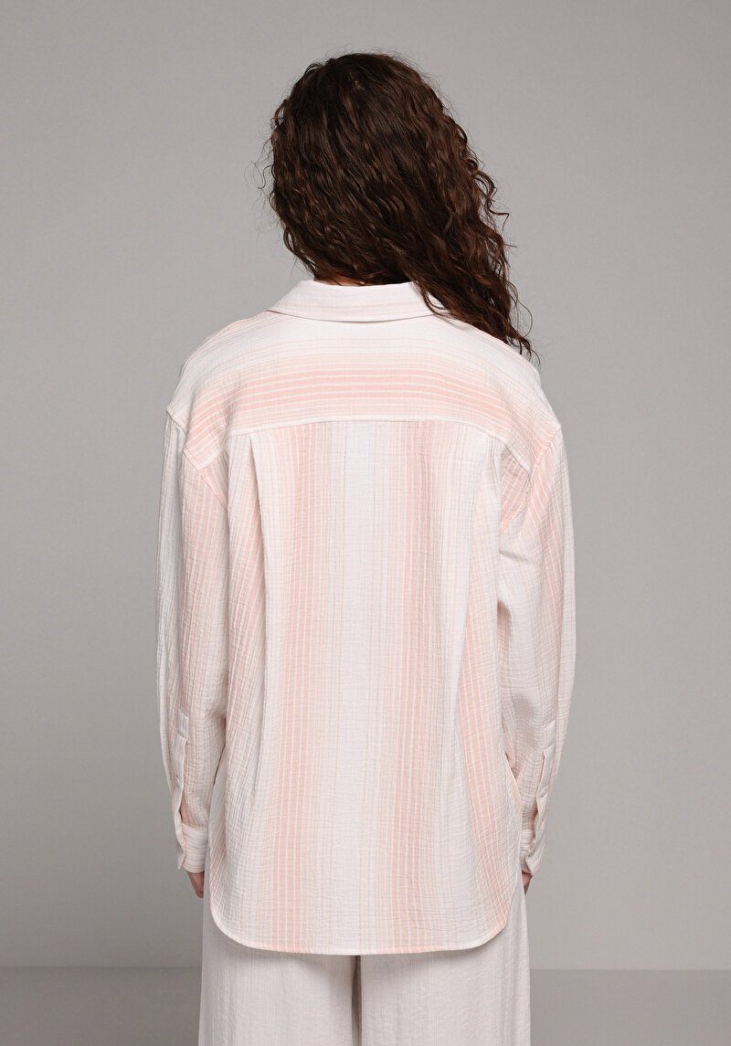 Показати інформацію про Сорочка З Довгим Рукавом Жіноча Помаранчева