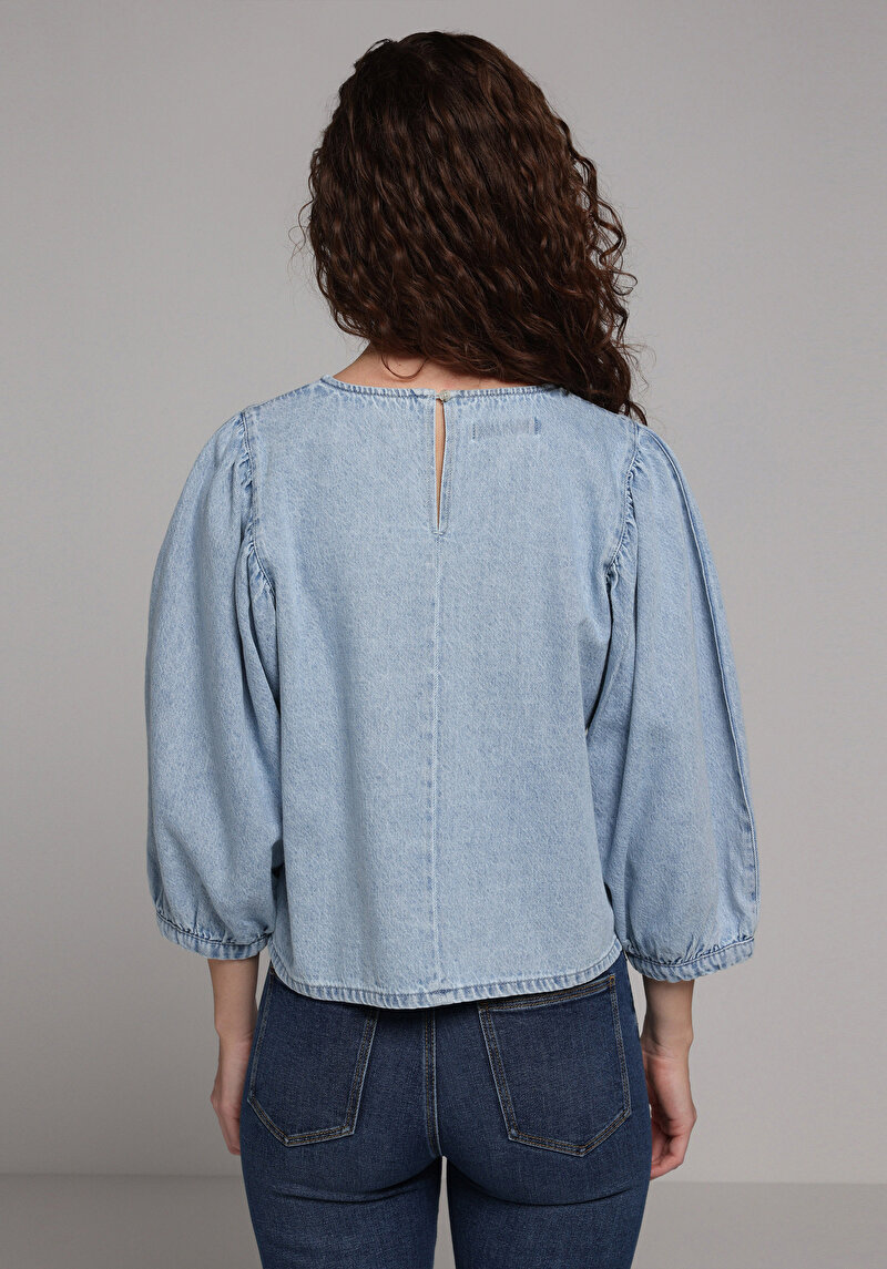 Показати інформацію про Блуза З Довгим Рукавом Жіночий