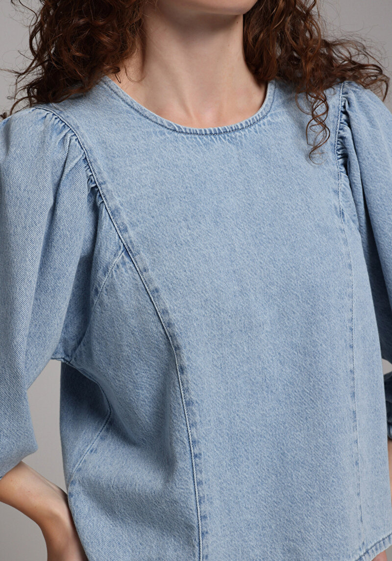 Показати інформацію про Блуза З Довгим Рукавом Жіночий