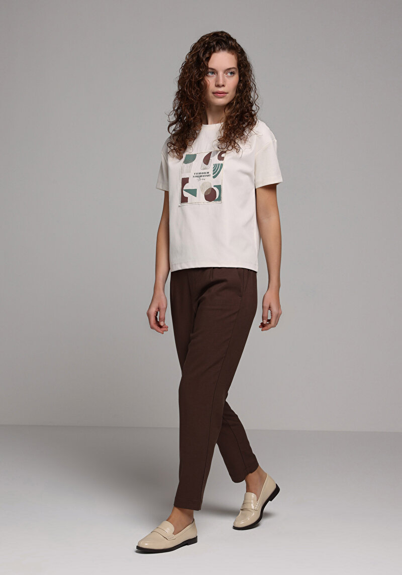 Показати інформацію про Брюки Жіночі Коричневі  Cl1068239