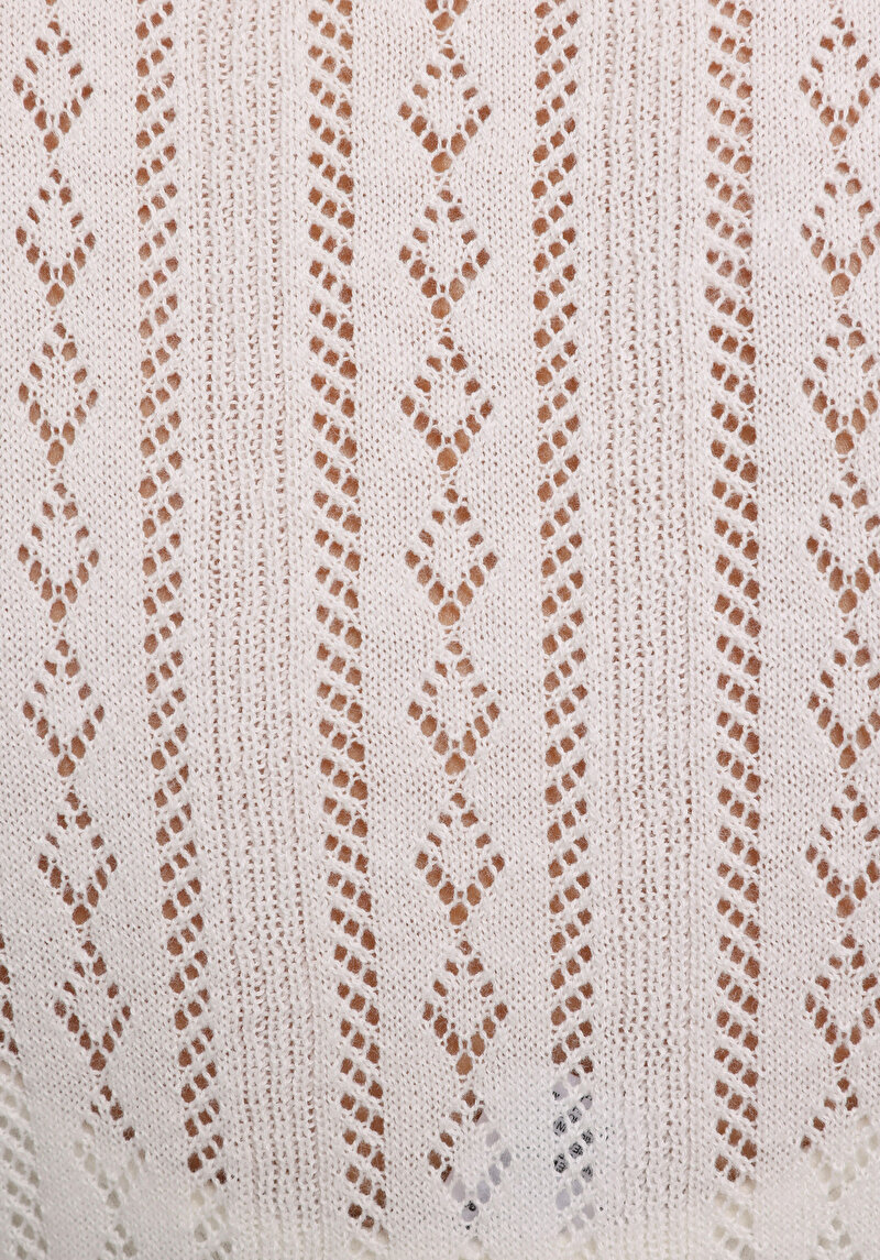 Показати інформацію про Светр Із Коротким Рукавом Жіночий Бежевий