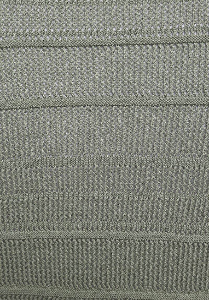 Показати інформацію про Светр Із Коротким Рукавом Жіночий Зелений