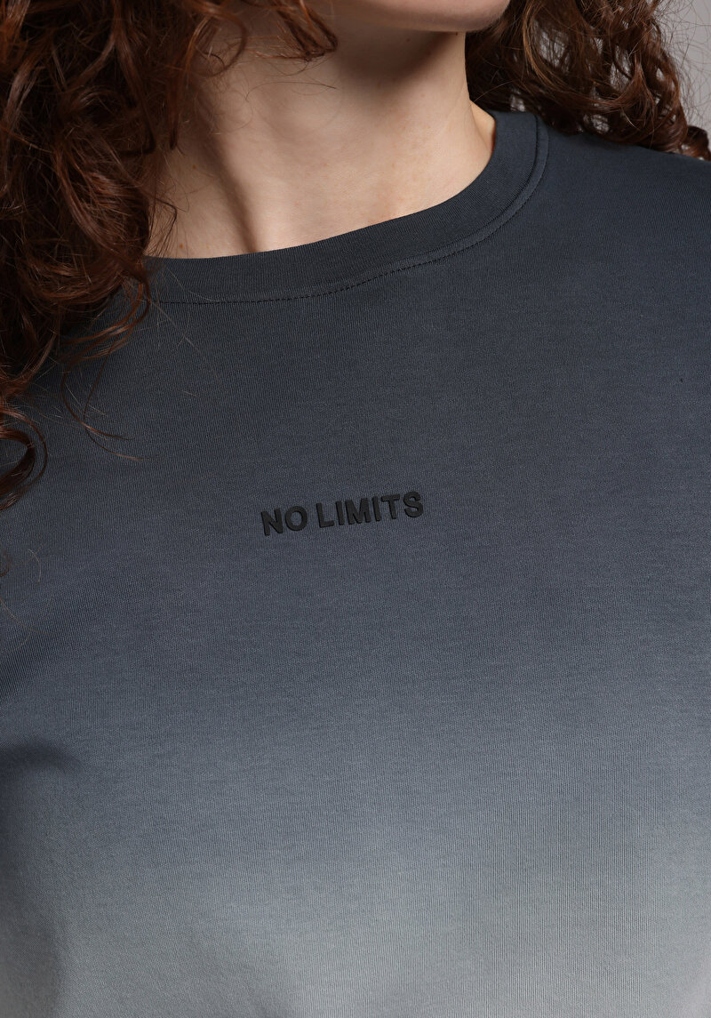 Зображення Футболка З Коротким Рукавом Жіноча Синя