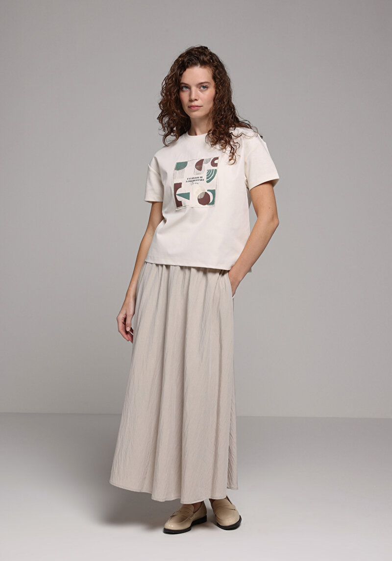 Показати інформацію про Спідниця Жіноча Сіра