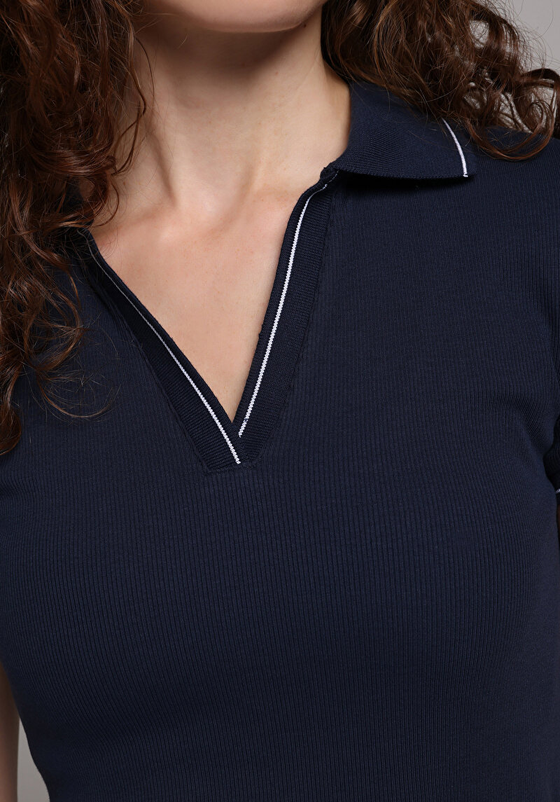 Зображення Футболка З Коротким Рукавом Жіноча Синя Cl1079330