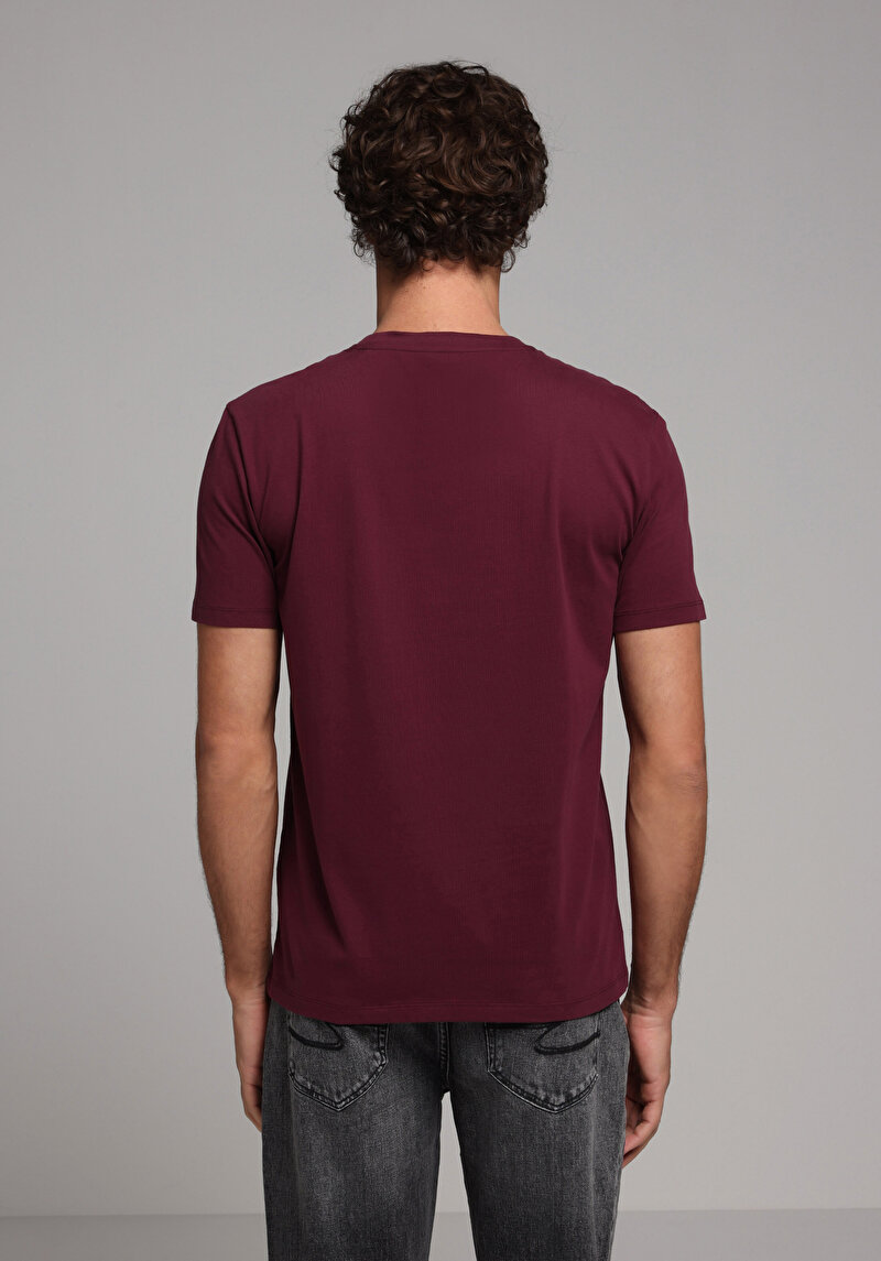 Показати інформацію про Футболка З Коротким Рукавом Чоловіча Фіолетова