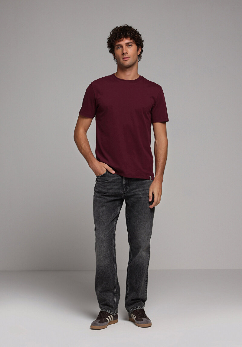 Показати інформацію про Футболка З Коротким Рукавом Чоловіча Фіолетова