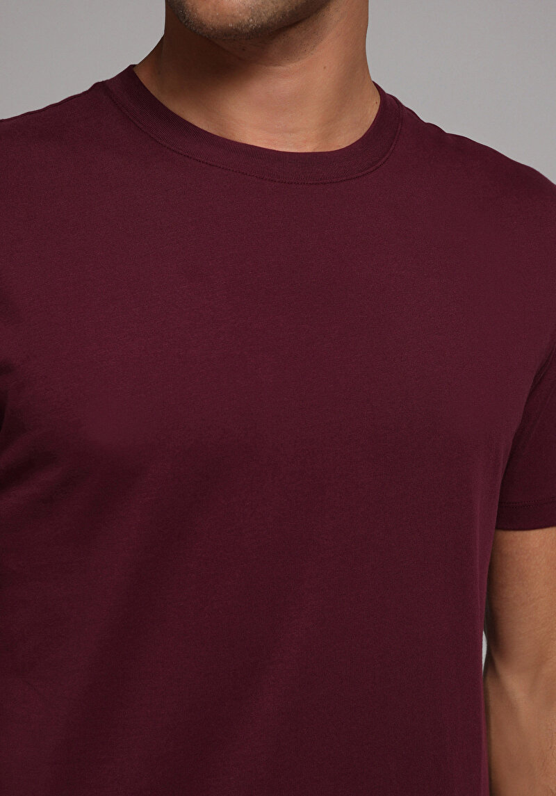 Зображення Футболка З Коротким Рукавом Чоловіча Фіолетова