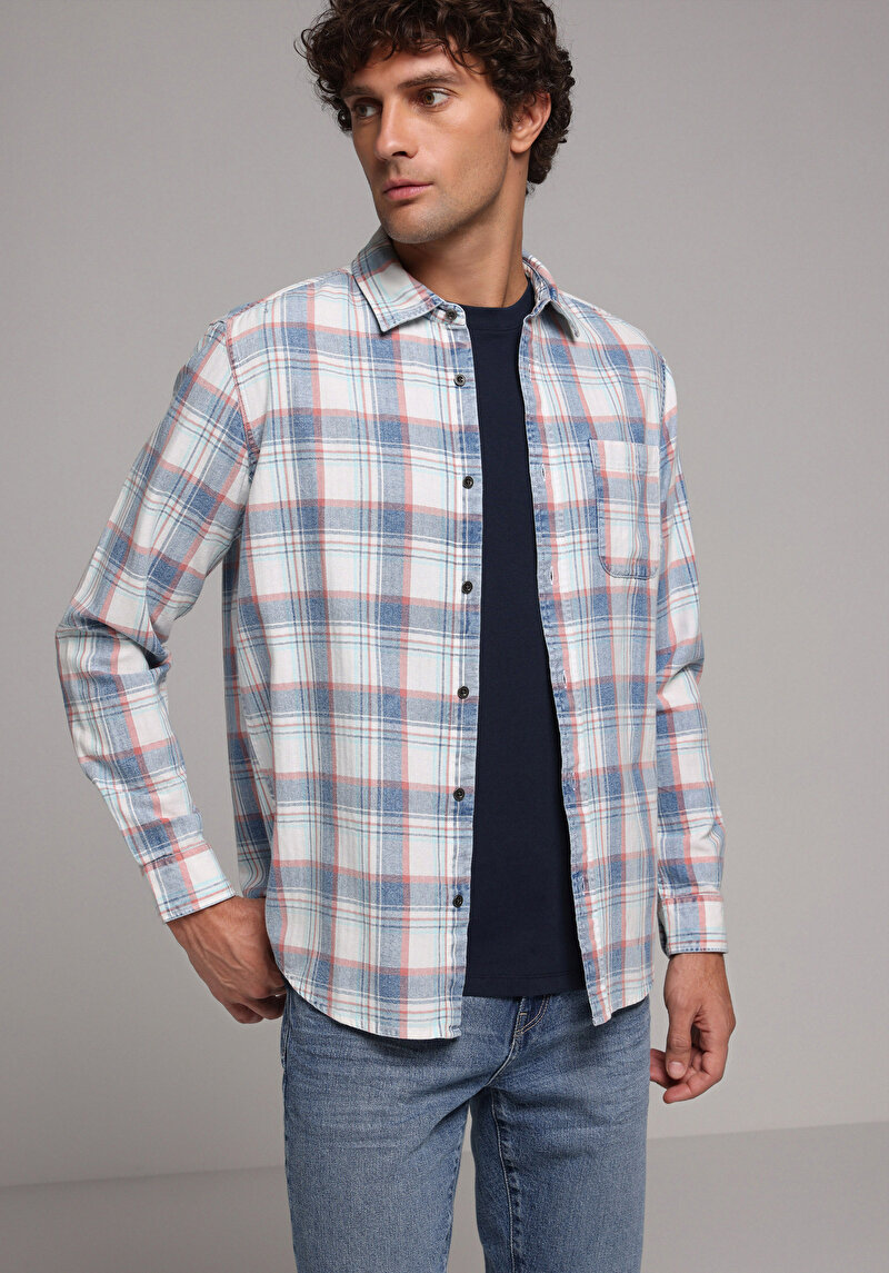 Зображення Сорочка З Довгим Рукавом Чоловіча Мультіколор  Cl1079326