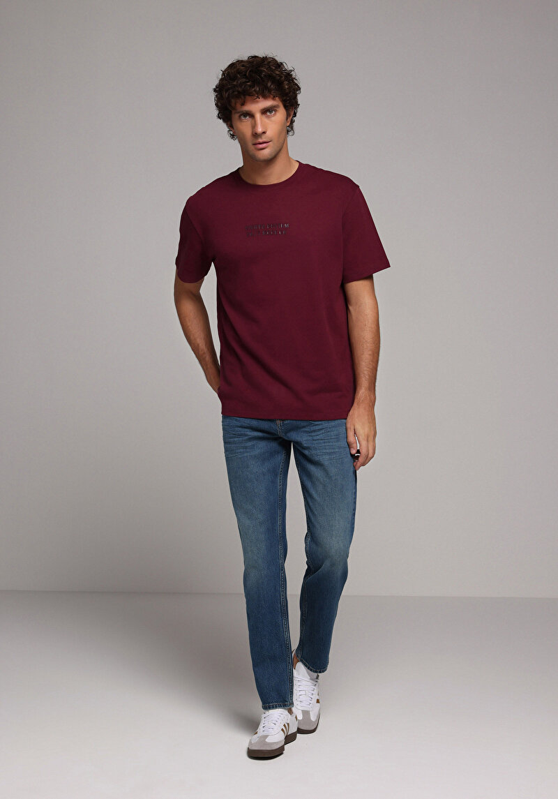 Показати інформацію про Футболка З Коротким Рукавом Чоловіча Фіолетова