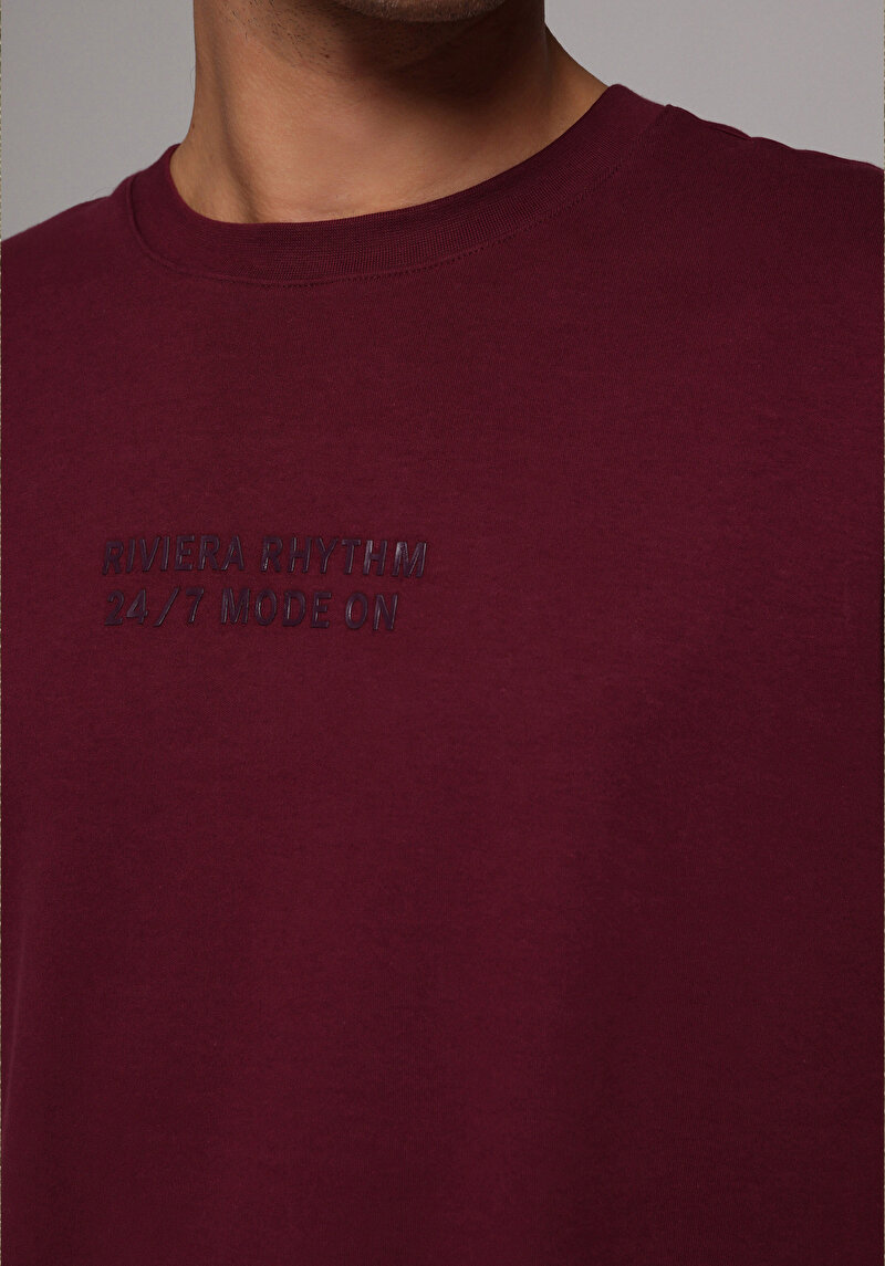 Показати інформацію про Футболка З Коротким Рукавом Чоловіча Фіолетова