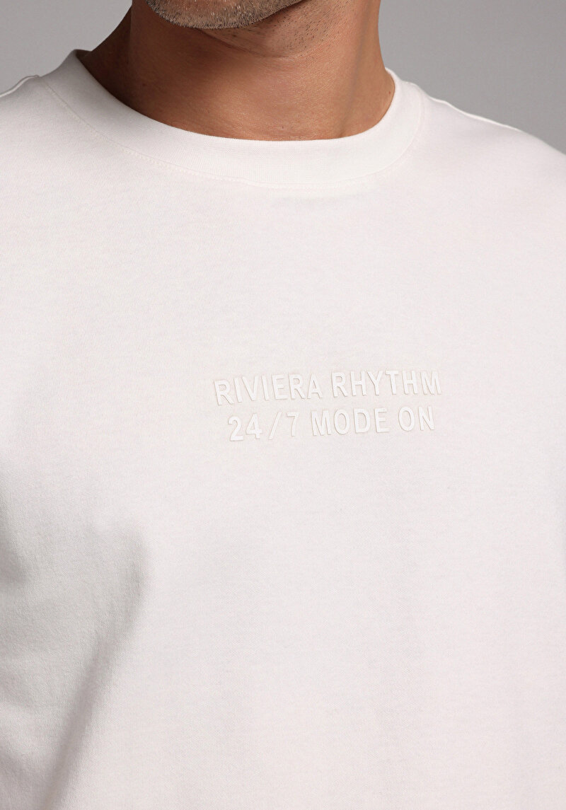 Показати інформацію про Футболка З Коротким Рукавом Чоловіча Біла