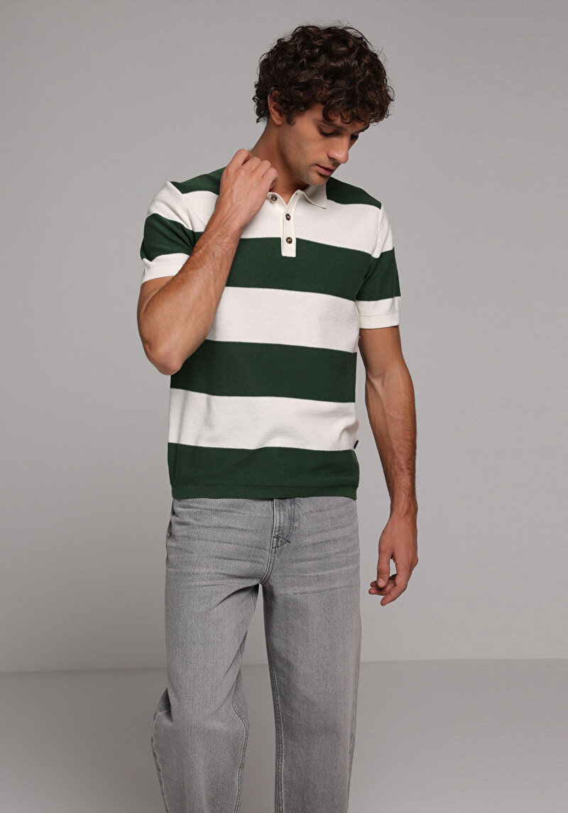 Зображення Светр Із Коротким Рукавом  Зелений