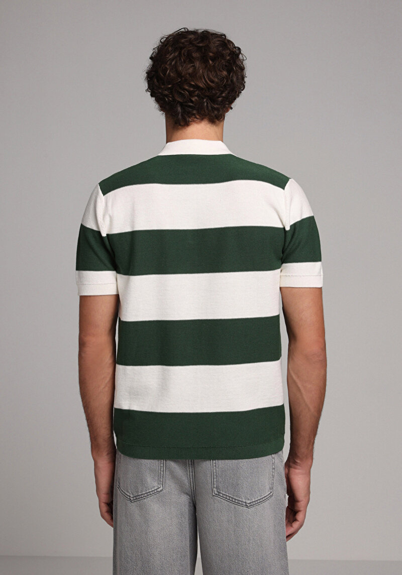 Показати інформацію про Светр Із Коротким Рукавом  Зелений