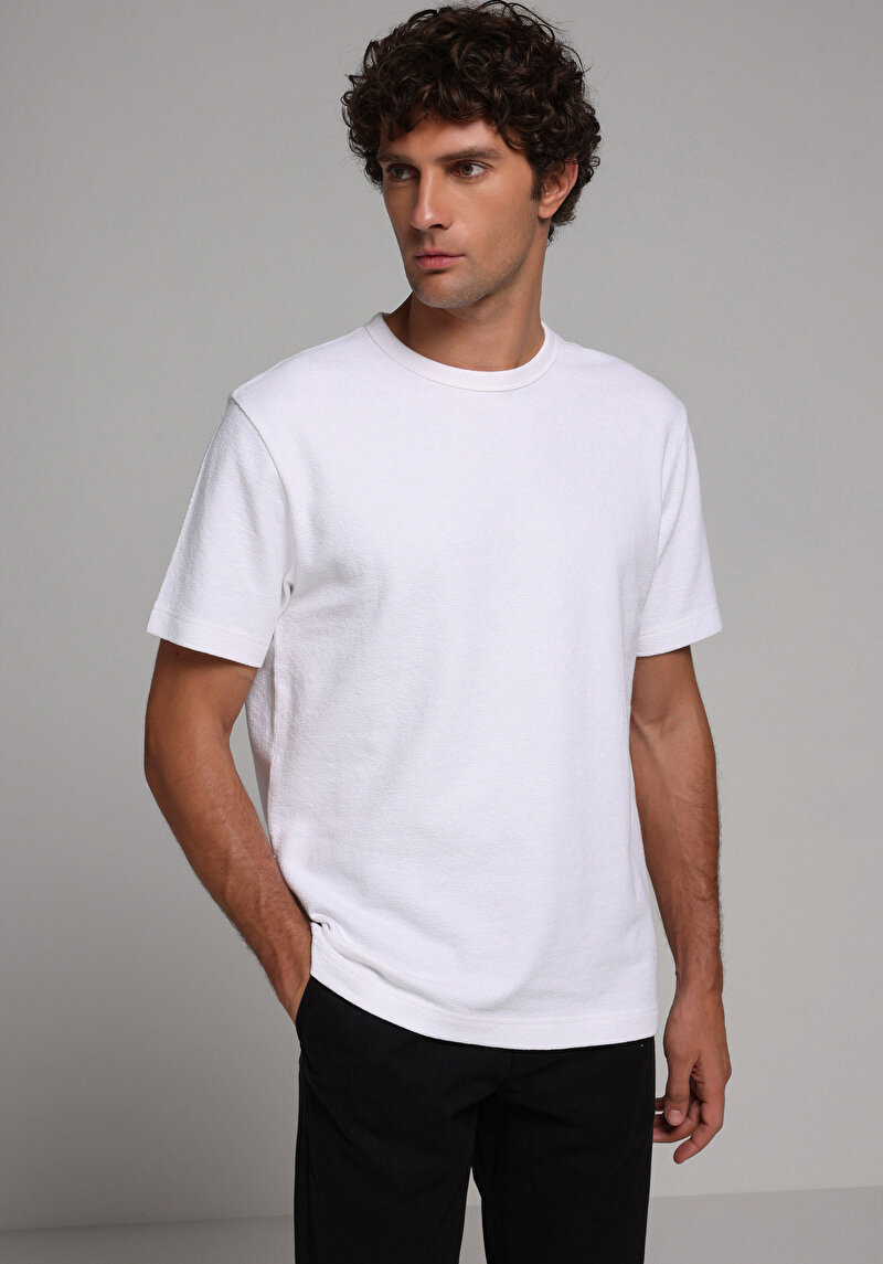 Зображення Футболка З Коротким Рукавом Чоловіча Біла