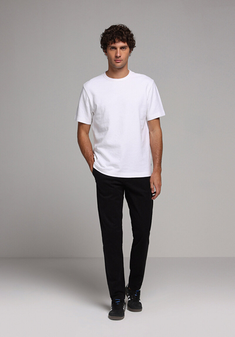 Показати інформацію про Футболка З Коротким Рукавом Чоловіча Біла