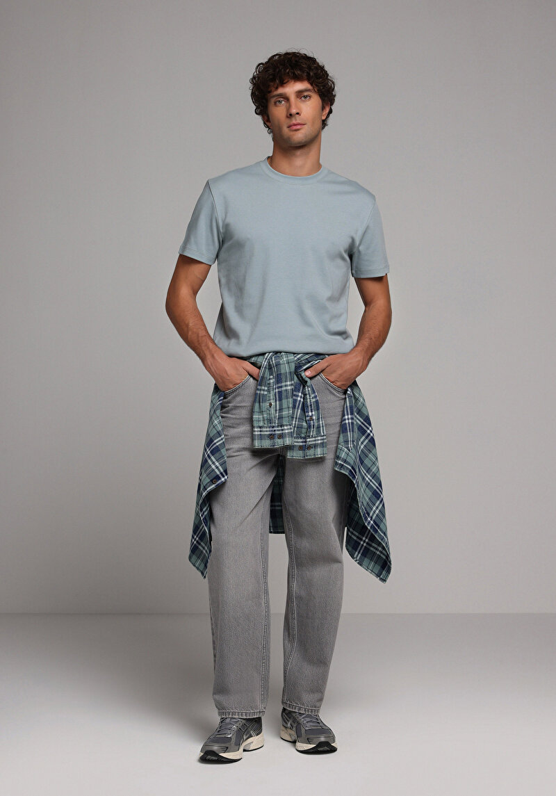 Показати інформацію про Футболка З Коротким Рукавом Чоловіча Зелена