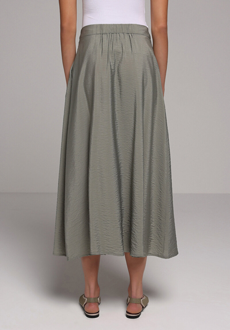 Показати інформацію про Спідниця Жіноча Зелена