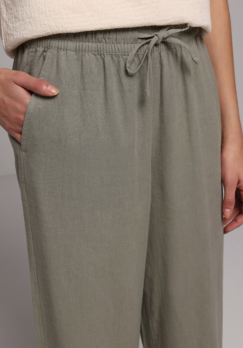 Показати інформацію про Брюки Жіночі Зелені  Cl1079432