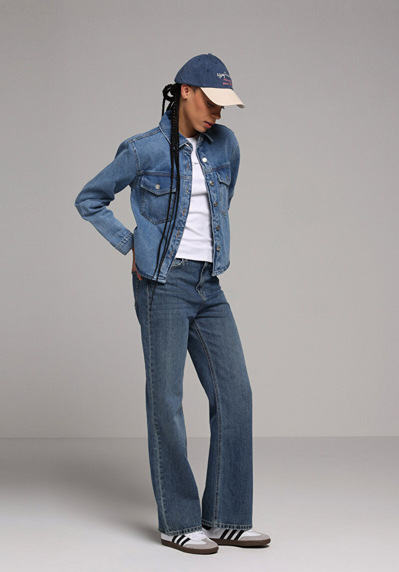 Зображення 900 Laris Джинси Жіночі Прямого Крою