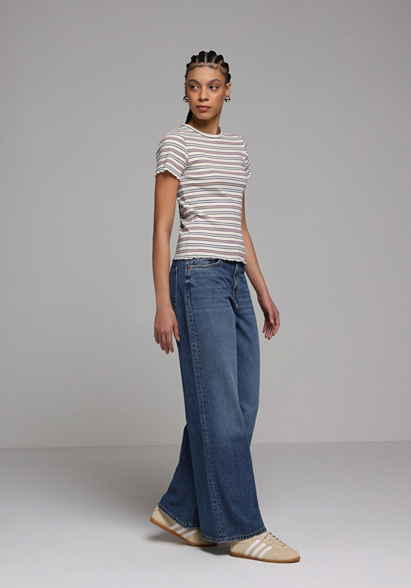 Показати інформацію про Блуза З Коротким Рукавом Жіночий Мультіколор