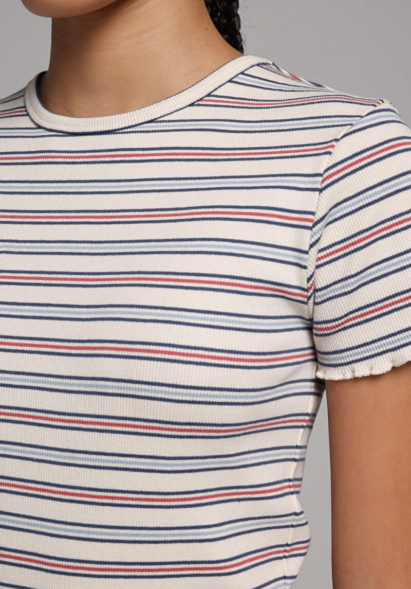 Показати інформацію про Блуза З Коротким Рукавом Жіночий Мультіколор