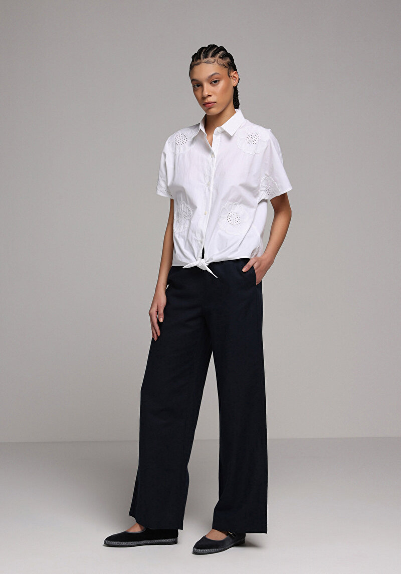 Показати інформацію про Брюки Жіночі Сині  Cl1079161