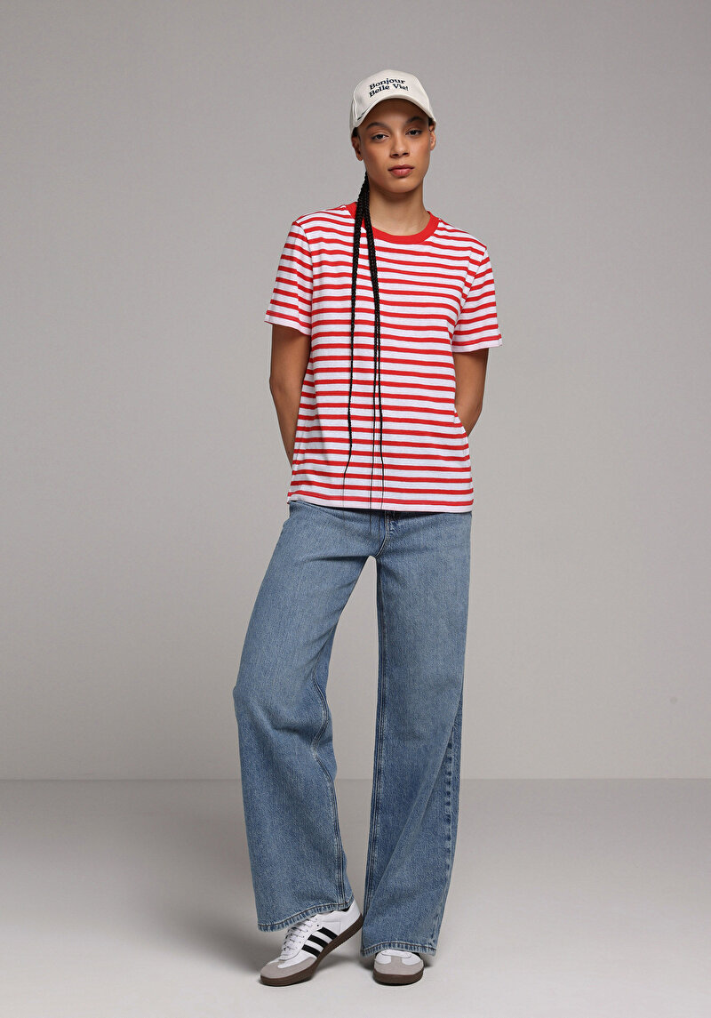 Зображення Футболка З Коротким Рукавом Жіноча Червона Cl1079954