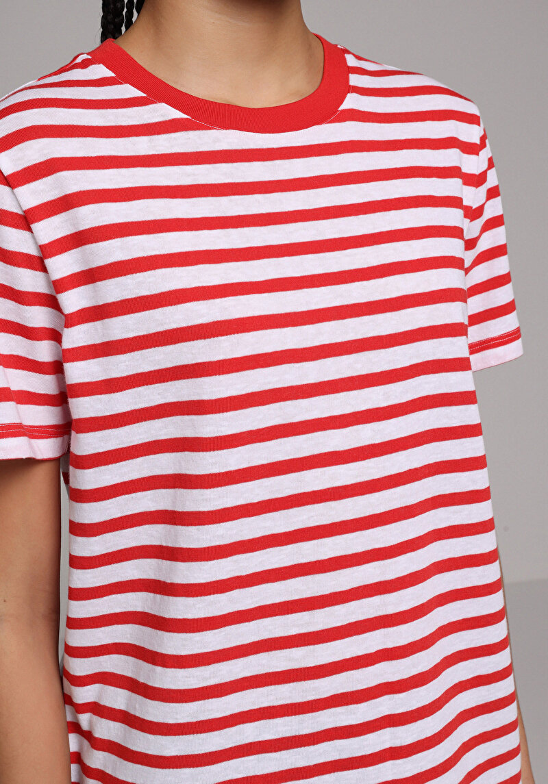 Зображення Футболка З Коротким Рукавом Жіноча Червона Cl1079954