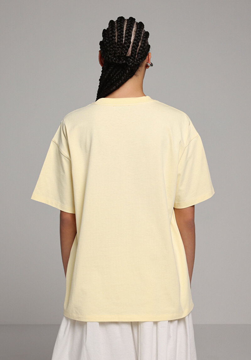 Зображення Футболка З Коротким Рукавом Жіноча Жовта