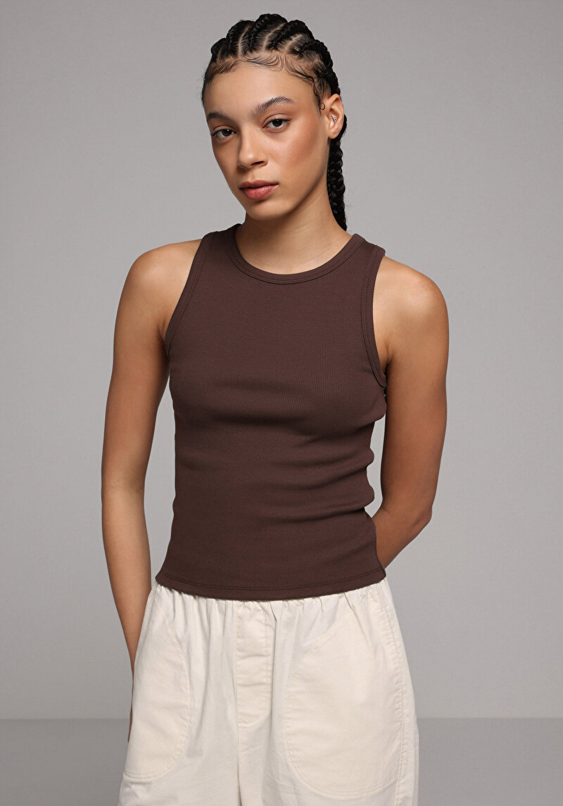 Зображення Майка Жіноча Коричнева  Cl1064021