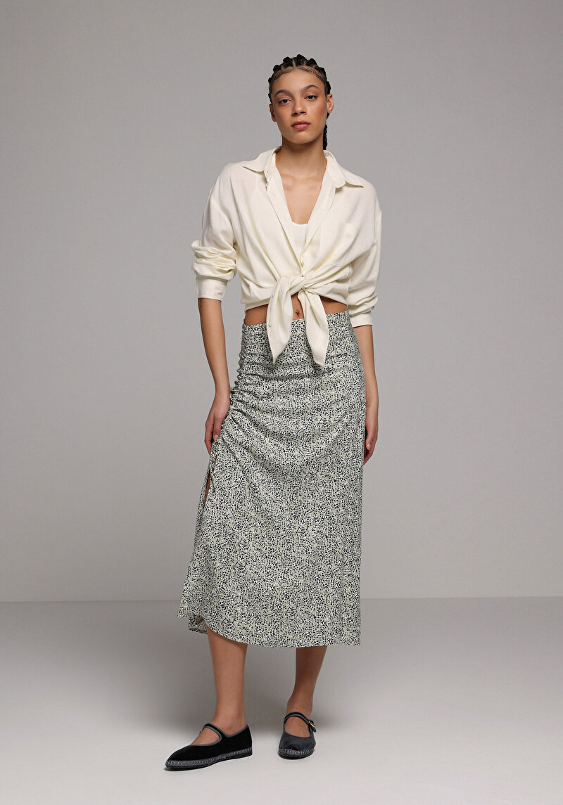 Показати інформацію про Спідниця Жіноча Зелена