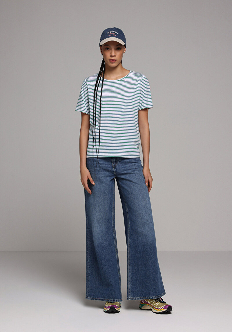 Показати інформацію про Футболка З Коротким Рукавом Жіноча Зелена