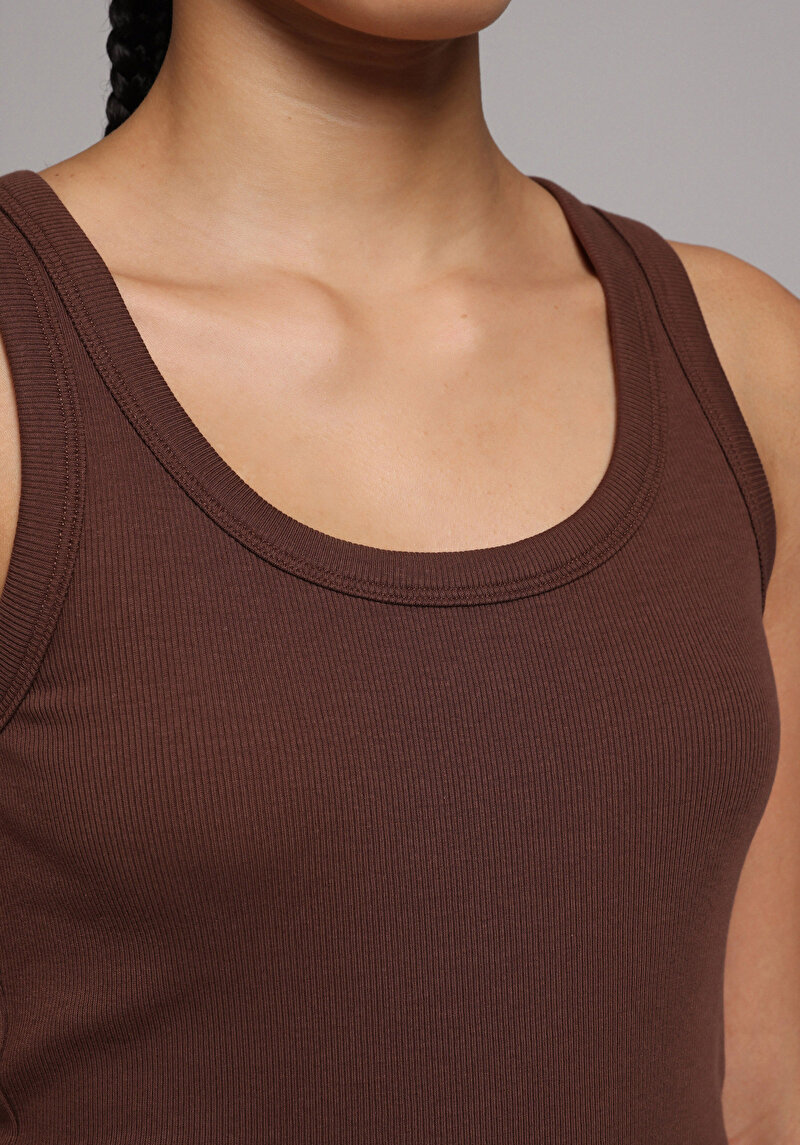 Показати інформацію про Майка Жіноча Коричнева  Cl1078619