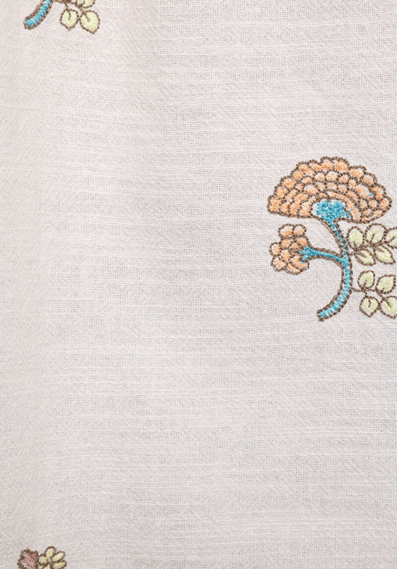 Показати інформацію про Сорочка З Довгим Рукавом Жіноча Бежева