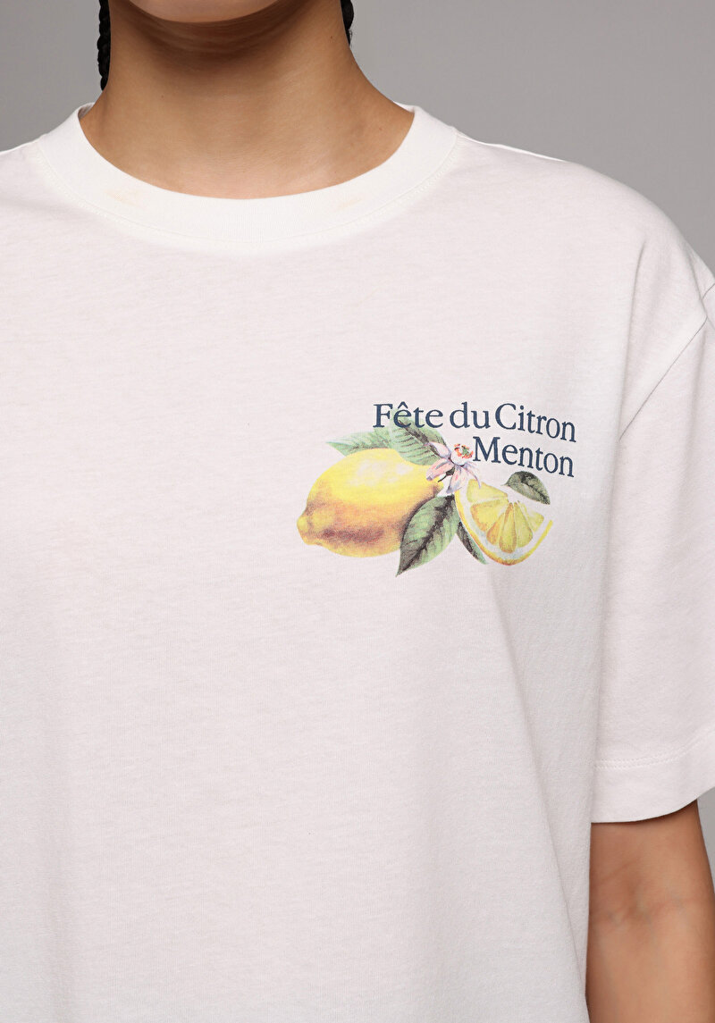 Показати інформацію про Футболка З Коротким Рукавом Жіноча Біла