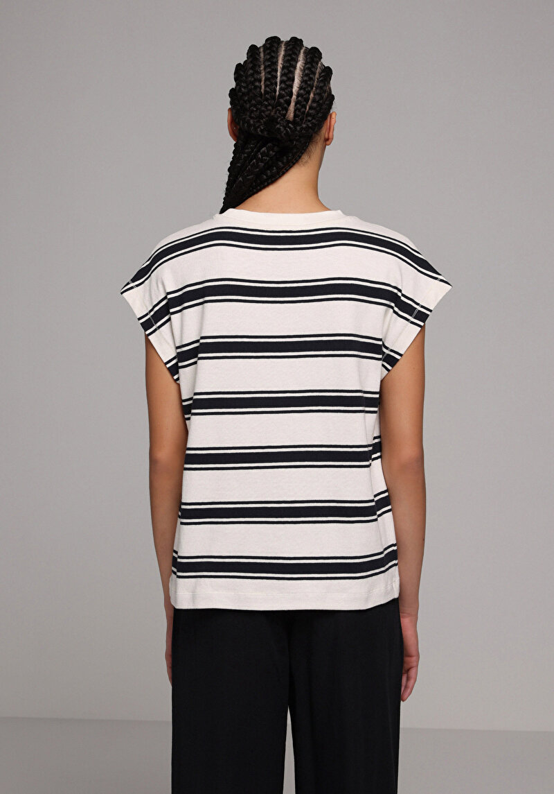 Показати інформацію про Блуза З Коротким Рукавом Жіночий Синя