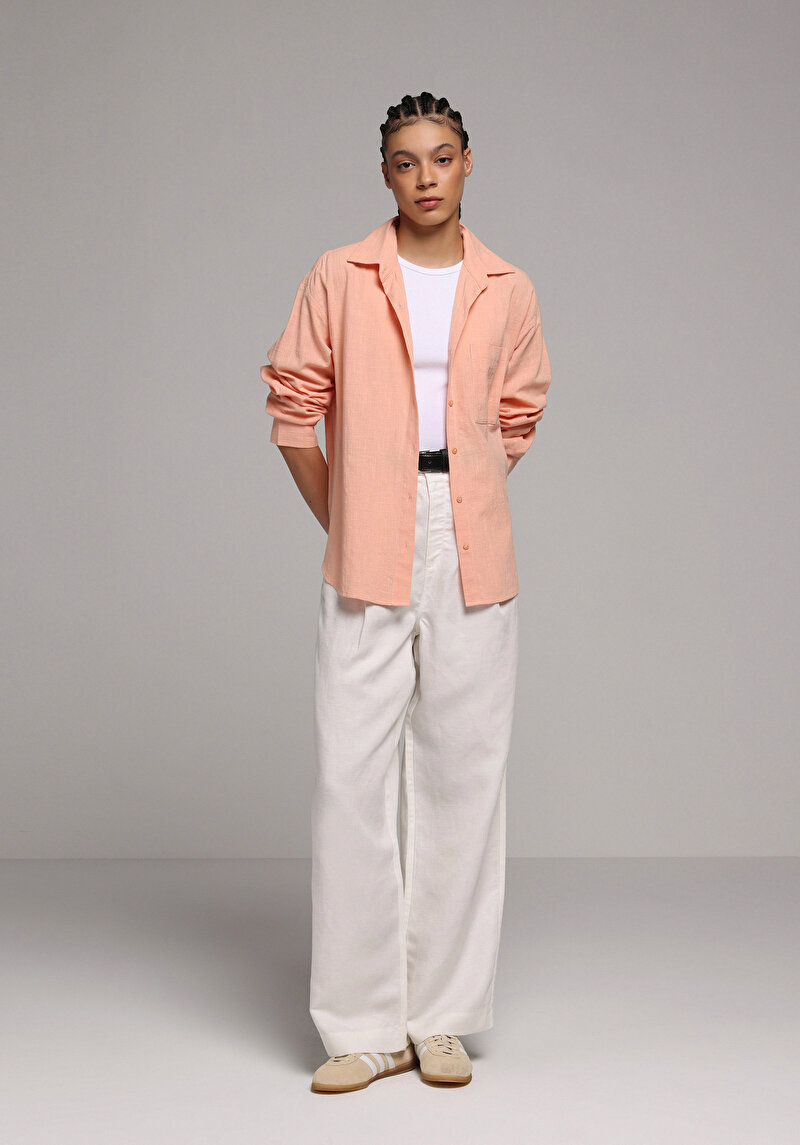 Показати інформацію про Сорочка З Довгим Рукавом Жіноча Сіра  Cl1079434