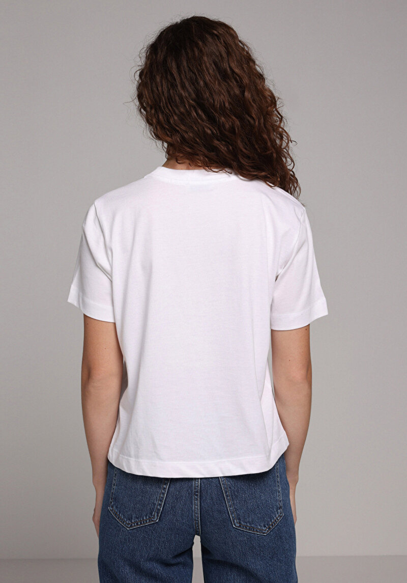 Зображення Футболка З Коротким Рукавом Жіноча Біла Cl1079329