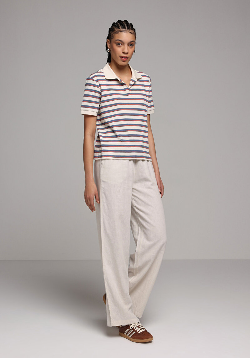 Зображення Теніска Поло З Коротким Рукавом Жіноча Мультіколор