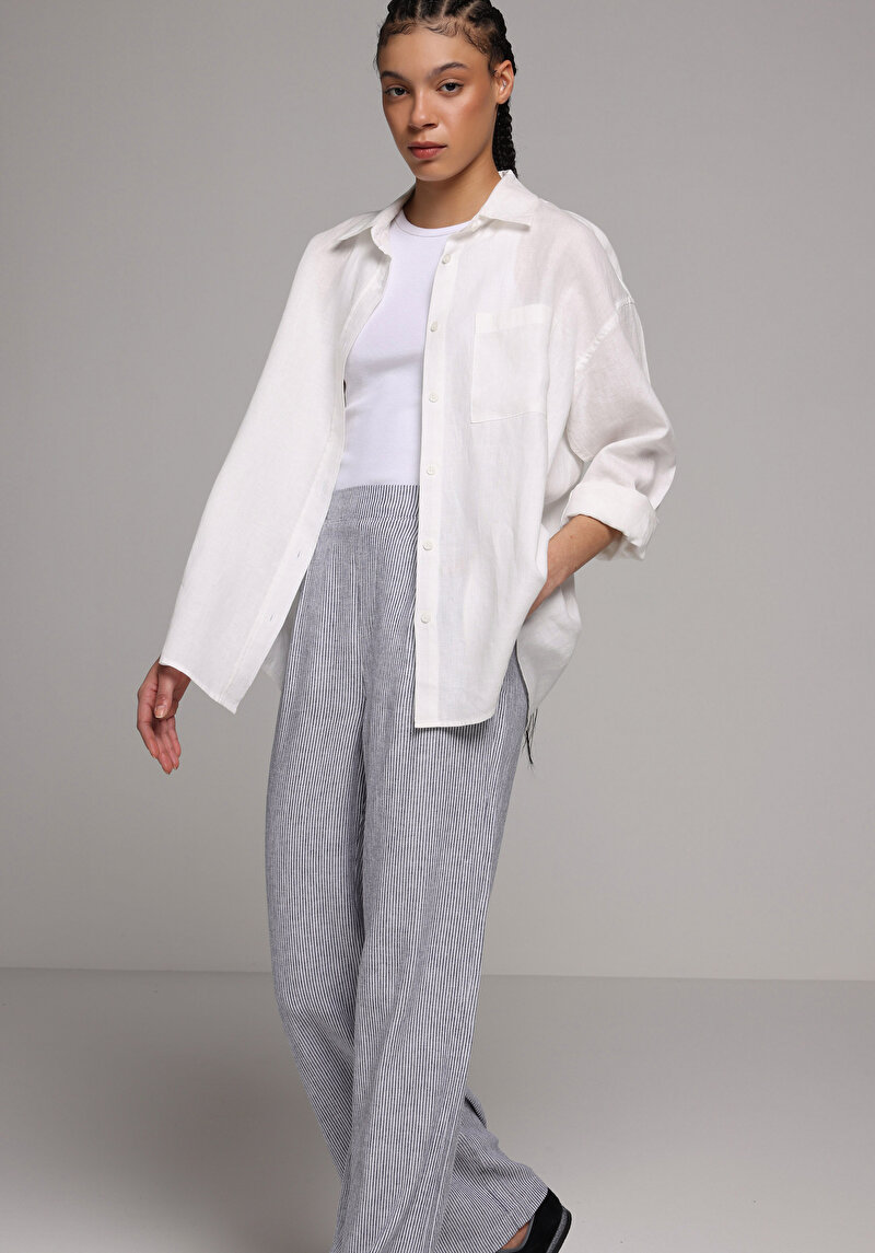 Зображення Сорочка З Довгим Рукавом Жіноча Біла Cl1078739