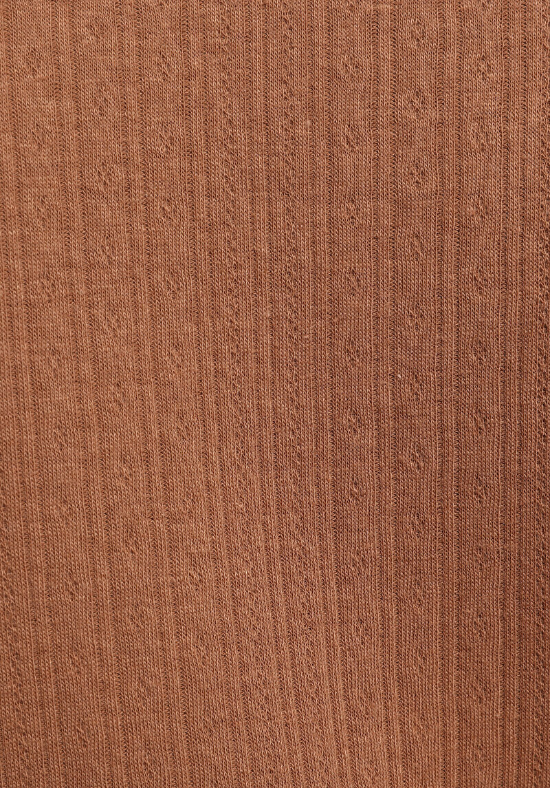 Показати інформацію про Блуза З Коротким Рукавом Жіночий Коричнева